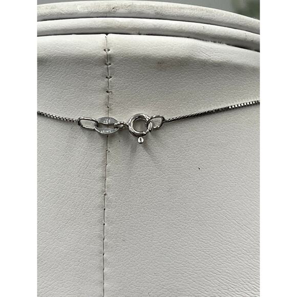 CP Sterling Silver White Freshwater Cultured Pearl Pendant Chain Necklace 18” - Picture 11 of 11